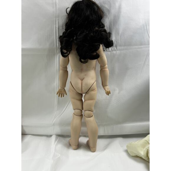 RARE Montastiers & Perier Marked Doll Full Body Porcelain Bisque Ball Jointed - Picture 5 of 16